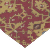 Antiek Geometrisch Oriental Persian Red Pattern Tafelkleed (Gekanteld)