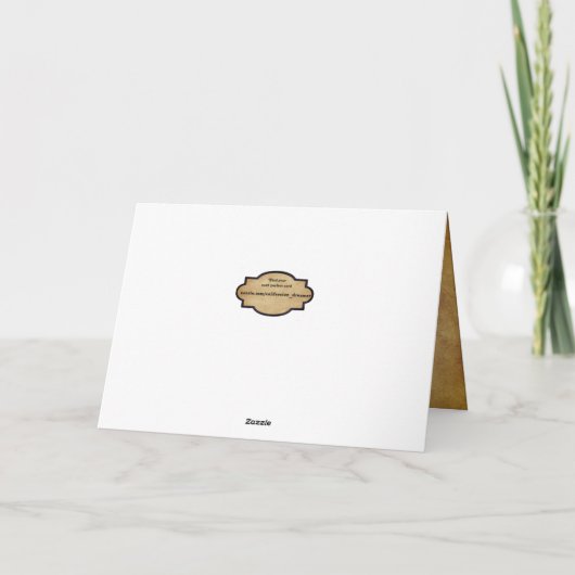 Antiek Gereedschap Houtbewerking Verjaardag Kaart (Achterkant)