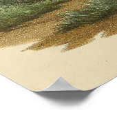 Antiek geschiedenis van de vogelgriep poster (Hoek)