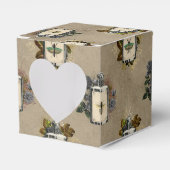 Antiek gesteentekelaar heksen flesje voorkant bedankdoosjes (Voorkant Zijde)