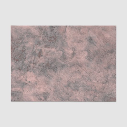 Antiek getextureerd Blush roze ontkleurd Tissuepapier (Voorkant)