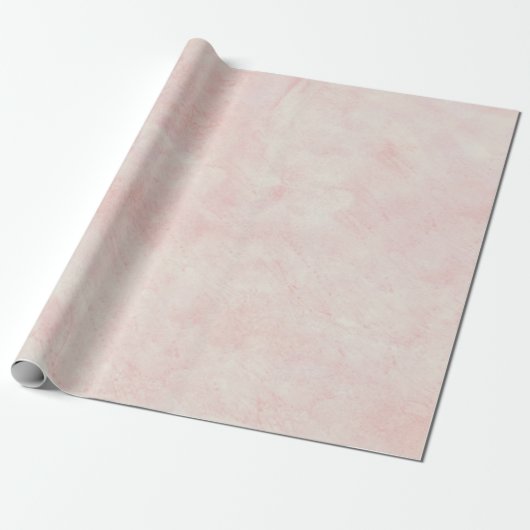  Antiek getextureerd Blush roze ontkoppeling Cadeaupapier (Uitgerold)