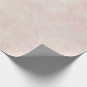  Antiek getextureerd Blush roze ontkoppeling Cadeaupapier (Hoek)