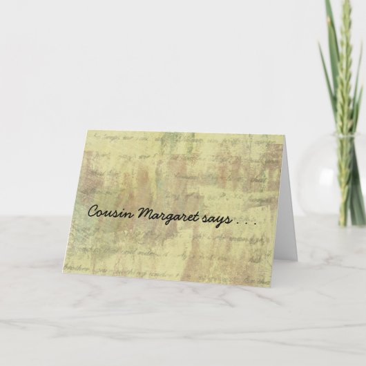 Antiek gezinshereniging in Shabby (Voorkant)