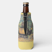 Antiek gids voor reizigers naar Zwitserland Flesjeskoeler (Fles Achterkant)