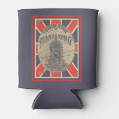 Antiek gids voor Toerisme naar Hongkong met Uniefo Blikjeskoeler (Voorkant)