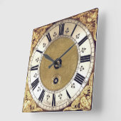Antiek Gilded look Roman Numbers Clock Vierkante Klok (Hoek)