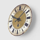 Antiek Gilded look Roman Numbers Ronde Klok (Hoek)