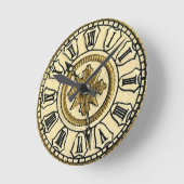 Antiek Gilt Clock Face Steampunk Wall Clock Ronde Klok (Hoek)