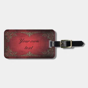 Antiek Glamour Bagagelabel