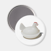 Antiek glaskipmagneet magneet (Voorkant / Achterkant)