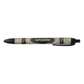 Antiek Glitter Crayon Aangepaste naam Push Pen (Bodem)