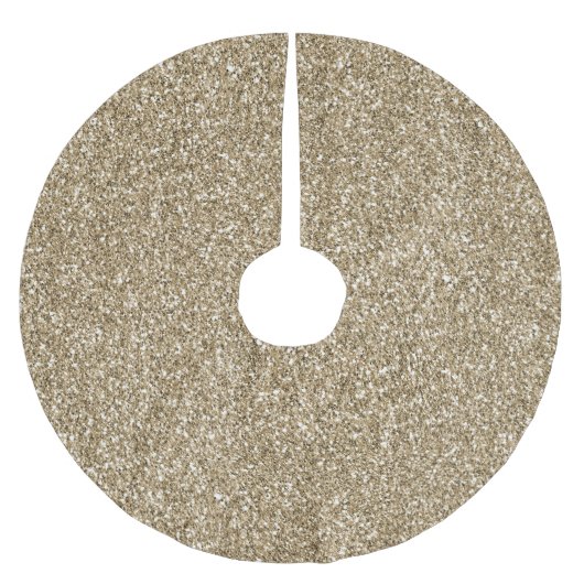 Antiek Glitzy Glitter Kerstboom Rok (Voorkant)