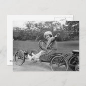 Antiek Go Cart, begin jaren 1900 Briefkaart (Voorkant / Achterkant)