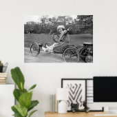 Antiek Go Cart, begin jaren 1900 Poster (Thuiskantoor)
