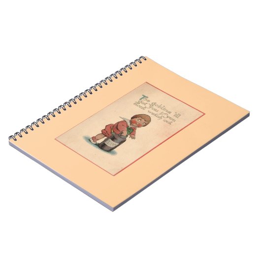 Antiek Goblin Spiral Notitieboek (Linkerzijde)