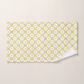 Antiek Gold Damask Pattern Bath-handdoekset Bad Handdoek (Handdoek)