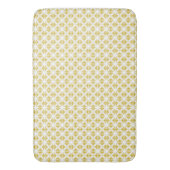 Antiek Gold Damask Pattern Bath Mat (Voorkant Verticaal)