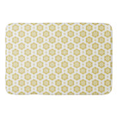 Antiek Gold Damask Pattern Bath Mat (Voorkant)