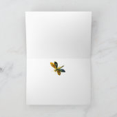 ANTIEK GOLD DRAGONFLY JEWEL MET GEMSTONES KAART (Binnen)