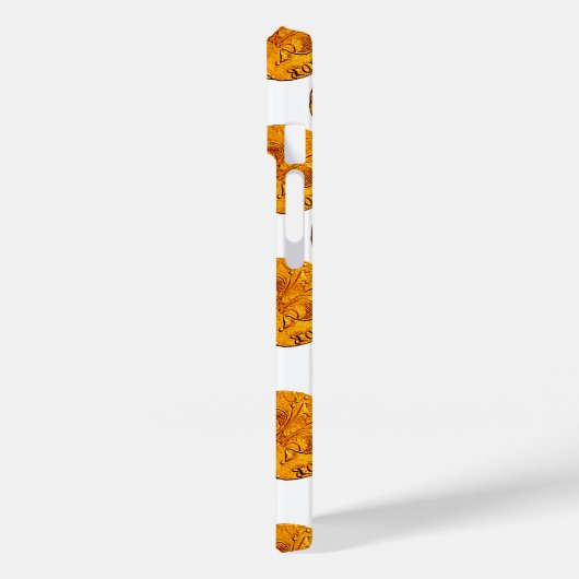 ANTIEK GOLD FLORENTINE FORINT Case-Mate iPhone CASE (Achterkant / Links)