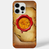 ANTIEK GOLD FLORENTINE FORINT wax parchment Case-Mate iPhone Case (Achterkant)