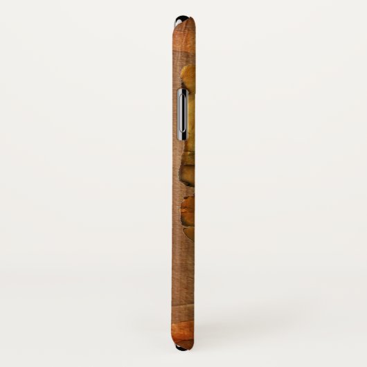 ANTIEK GOLD FLORENTINE FORINT wax parchment Case-Mate iPhone Case (Achterkant / rechts)