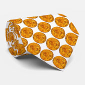 ANTIEK GOLD FLORENTINE FORINT White Stropdas (Opgerold)