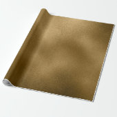 Antiek Gold Foil Style 20 Wrapping Paper Roll Cadeaupapier (Uitgerold)
