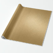 Antiek Gold Foil Style 35 Wrapping Paper Roll Cadeaupapier (Uitgerold)
