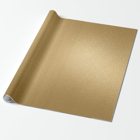 Antiek Gold Foil Style 35 Wrapping Paper Roll Cadeaupapier (Uitgerold)