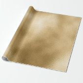 Antiek Gold Foil Style met 25 omslagpapier - Roll Cadeaupapier (Uitgerold)