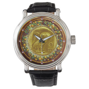 ANTIEK GOLD GEEL HORLOGE