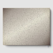 Antiek Gold Glitter Guest Book Gastenboek (Achterkant)