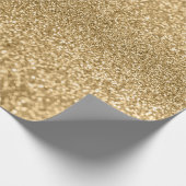 Antiek Gold Glitter Style 12 Wrapping Paper Roll Cadeaupapier (Hoek)