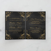 Antiek Gold Lijst Black Islamic Wedding (Binnen)