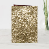 Antiek Gold Lijst Burgundy Red Islamic Weddenschap (Achterkant)