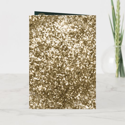 Antiek Gold Lijst Emerald Green Islamic Wedding (Achterkant)