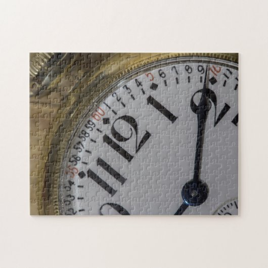 Antiek  Gold Pocket Watch Puzzle Legpuzzel (Horizontaal)