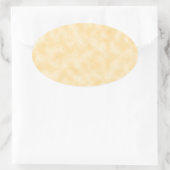 Antiek Golden Parchment Background Ovale Sticker (Tas)
