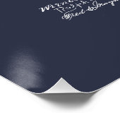 Antiek golfbal 1902, Patenttekening Perfect Poster (Hoek)