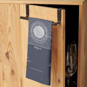 Antiek golfbal 1902, Patenttekening Theedoek