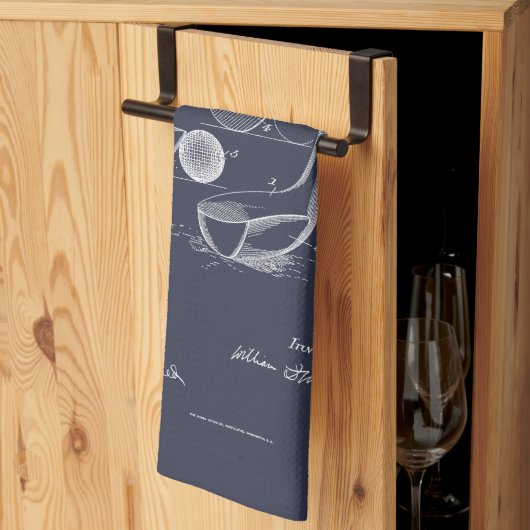 Antiek golfclub 1900, Patenttekening Theedoek (Derde Gevouwen)