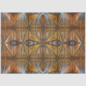  Antiek Gotische Kathedraal Plafond Decoupage Tissuepapier (Voorkant)