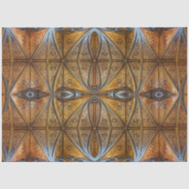  Antiek Gotische Kathedraal Plafond Decoupage Tissuepapier