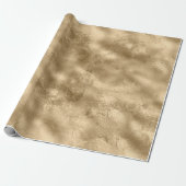Antiek goud            cadeaupapier (Uitgerold)