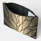 Antiek goud creatief verlofpatroon etui (Open)