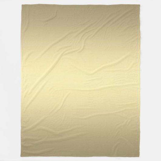 Antiek goud fleece deken (Voorkant)