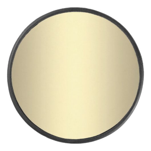 Antiek goud hockey puck (Voorkant)