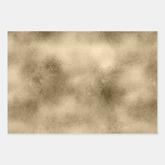 Antiek goud inpakpapier vel (Voorkant 2)